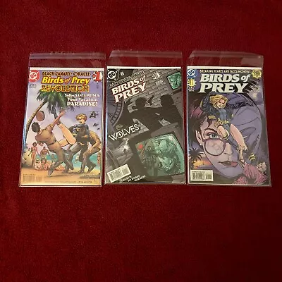 Buy Collectable Comic Book Lot Of 3 DC Birds Of Prey #1 Comics 1997-99 Black Canary • 9.99£