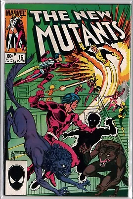 Buy The NEW MUTANTS #16 KEY 1st Appearance WARPATH (1983) Marvel VF- (7.5) • 5.53£