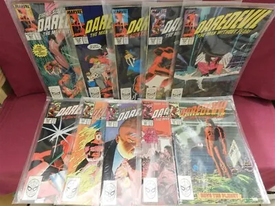 Buy Daredevil 251 252 253 254 255 256 257 258 259 260 Marvel Comic Run 1988 Vf • 79.95£