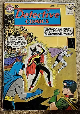 Buy 1960 DETECTIVE COMICS Catwoman & Star-Man Cover & Appearance- 10 CENT ISSUE #286 • 59.29£