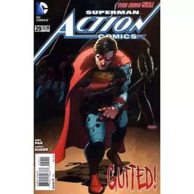Buy Action Comics (2011 Series) #29 In Near Mint Minus Condition. DC Comics [g@ • 3.49£