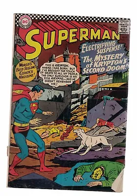 Buy DC Comics Superman No 189 August  1966 12c USA  • 8.49£