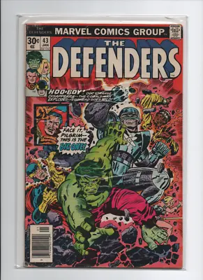 Buy Vintage The Defenders #43 Marvel Comics 1977 Kirby/Milgrom Cover FINE -B6- • 3.24£