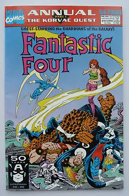 Buy Fantastic Four Annual #24 - Marvel Comics 1991 VF- 7.5 • 5.25£