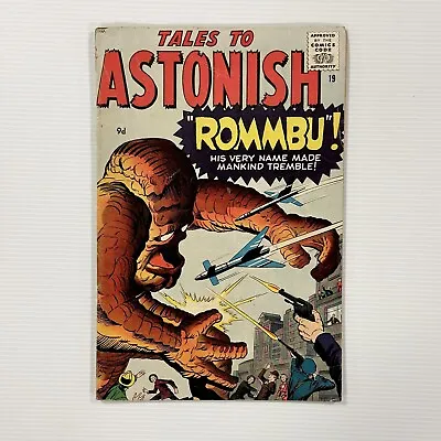 Buy Tales To Astonish #19 1961 GD/VG Pence Copy • 66£