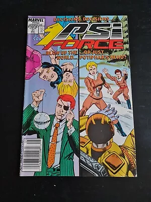 Buy Psi-Force #31~~ 1989 Marvel Comics New Universe • 3.95£