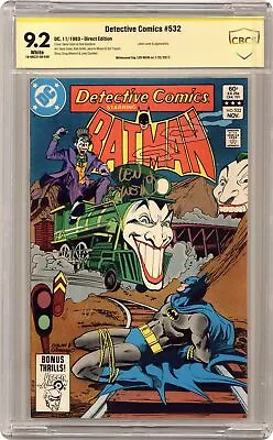 Buy Detective Comics #532 CBCS 9.2 SS Len Wein 1983 18-08C3138-036 • 138.36£