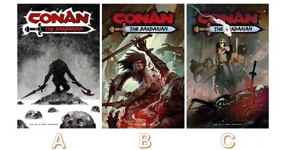 Buy 🔥 Conan The Barbarian #12 A/B/C - Lot Of 3 - 6/26/24🔥 • 9.62£