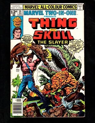 Buy Marvel Two In One #35 Fine (the Thing) Free Ship On $15 Order! • 1.77£