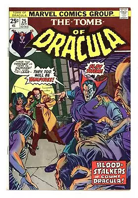 Buy Tomb Of Dracula #25 FN/VF 7.0 1974 1st App. Hannibal King • 50.37£