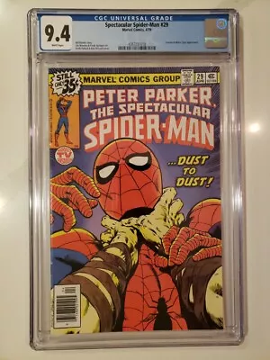 Buy Spectacular Spider-Man 29 CGC 9.4 Marvel Comics 1979 • 27.67£