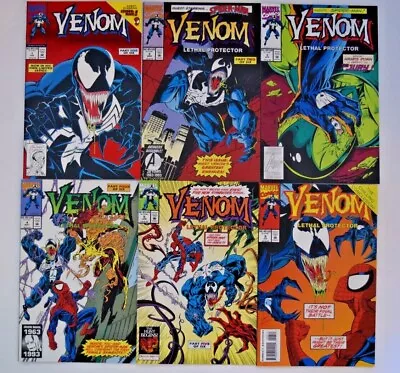 Buy Venom Lethal Protector (1993) 6 Issue Complete Set 1-6 Marvel Comics • 197.61£