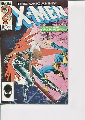 Buy Uncanny X-men 201 Nm- First Cable-baby 1986 • 11.26£