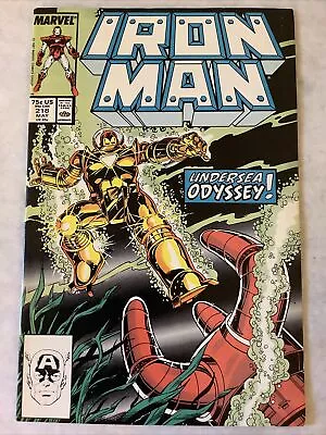 Buy Iron Man 218 (Marvel 1987) VF+ David Michelinie, Bob Layton VF+ • 7.39£
