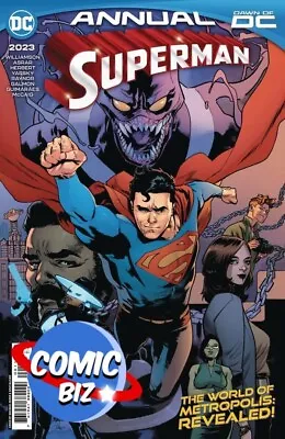 Buy Superman 2023 Annual #1 (2023) 1st Printing Main Cover Dc Comics • 5.80£