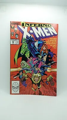 Buy Uncanny X-Men #240-243 Claremont Inferno KEY 1st App Marvel Comics Book Lot • 20.08£