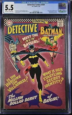Buy Detective Comics #359 CGC 5.5 Off-White To White Pages • 672.02£