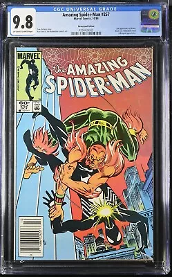 Buy Amazing Spider-Man #257 (1984) 2nd Puma Appearance  - Rare CGC 9.8 Newsstand • 920.70£