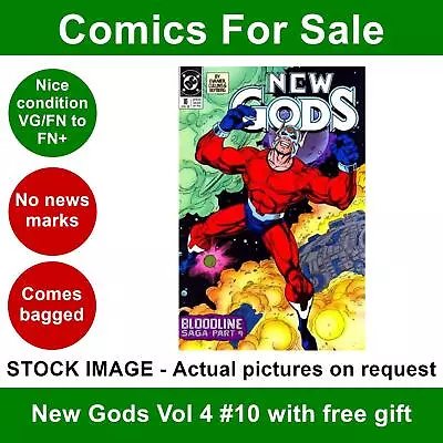 Buy DC New Gods Vol 4 #10 With Free Gift Comic - VG/FN+ 01 Nov 1989 - & GIFT • 4.99£
