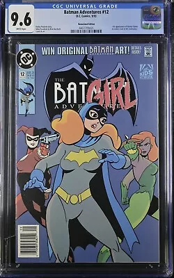 Buy Batman Adventures #12 Newsstand CGC 9.6 White Pages • 884.71£