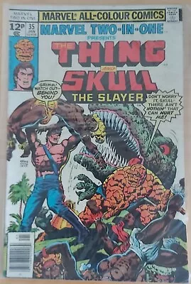 Buy Marvel Two-In-One #35 The Thing And Skull The Slayer Fn+ 1978 • 1.25£