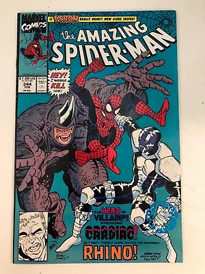 Buy Amazing Spider-Man #344 1st Appearance Of Cletus Kasady Carnage • 31.98£