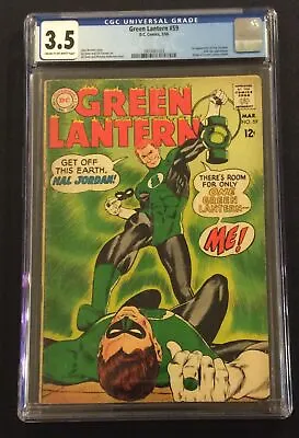Buy GREEN LANTERN #59 Comic Book CGC 3.5 1ST GUY GARDNER 1968 DC Silver Age • 243.27£