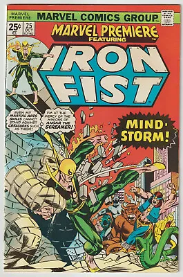 Buy Marvel Premiere #25 (Oct 1975, Marvel), FN-VFN (7.0), 1st Byrne Iron Fist • 37.16£
