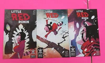 Buy Little Red Ronin  # 1,2,3  Comic SOURCE POINT PRESS 2022 3 LOT • 13.60£