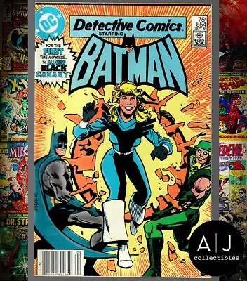Buy Detective Comics #554 (1985) Batman 1st App New Black Canary NM- 9.2 • 7.69£