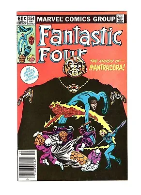 Buy Fantastic Four 254 VF/NM Newsstand Marvel Comics 1981 • 5.59£