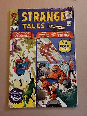 Buy Strange Tales #133 Jun 1965 Dr. Strange Thing Low-Grade Silver Marvel Good+ 2.5 • 12.67£