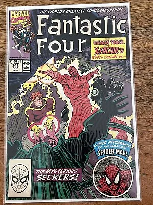 Buy Fantastic Four #342 Cameo Appearance By The Amazing Spider-Man • 1.59£