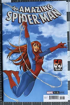 Buy Amazing Spiderman 1 60th Anniversary Mary Jane Variant Cover  • 8£