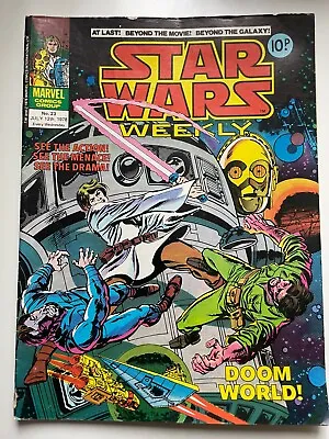 Buy Star Wars Weekly, No.23 Vintage Marvel Comics UK • 2.95£