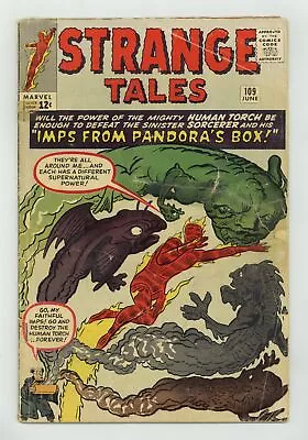 Buy Strange Tales #109 GD- 1.8 1963 • 88.47£