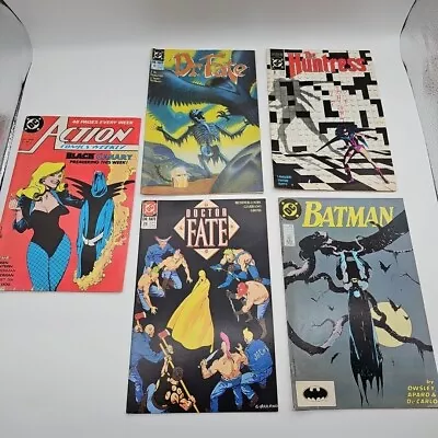 Buy Vintage DC Comic Bundle Of 5 Doctor Fate 18 28 Batman 431 The Huntress 8 ACW 608 • 14.99£
