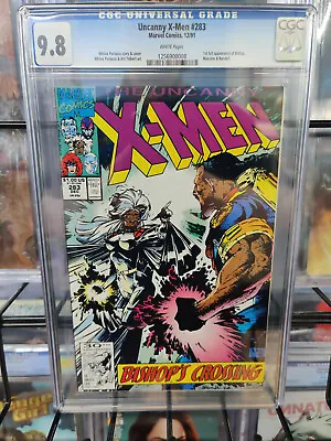 Buy Uncanny X-men #283 (1991) - Cgc Grade 9.8 - 1st Full Appearance Of Bishop! • 78.85£