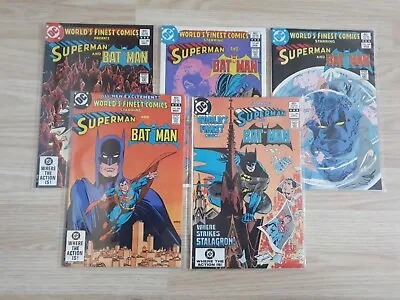 Buy Job Lot - 5 Issues -  World's Finest #286-290 • 11£