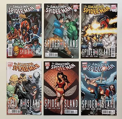Buy Amazing Spider-Man #667 To 672 Spider Island All 6 Parts (Marvel 2011) NM / NM- • 48.75£