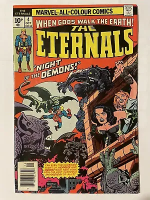 Buy Eternals #4. Oct 1976. Marvel. Fn/vf. 1st Appearance Of Gammenon The Gatherer! • 10£