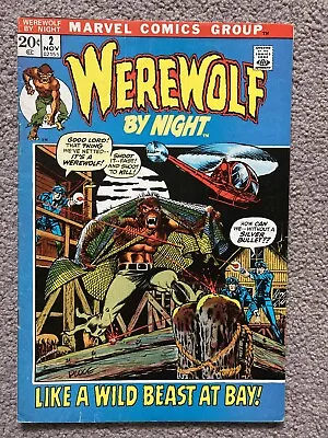 Buy Werewolf By Night #2 Nov 1972  Art By Mike Ploog • 50£