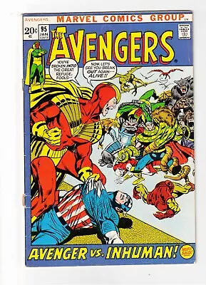 Buy Avengers #95 Black Bolt & Inhumans Appearance 1972 • 19.77£