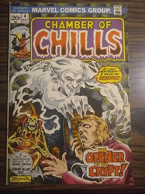 Buy Chamber Of Chills #4 1973 New Horror Tales Chaykin Brunner Art. Great Condition  • 7.18£