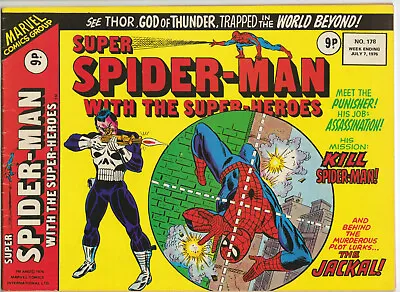 Buy AMAZING SPIDER-MAN #129 *UK EDITION* 1st App Of Punisher! MARVEL COMICS 1976 • 196.86£