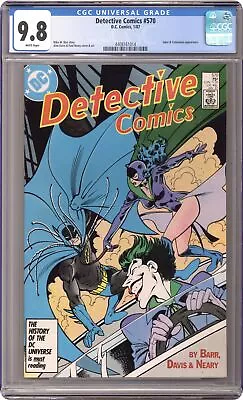 Buy Detective Comics #570 CGC 9.8 1987 4408161014 • 91.91£