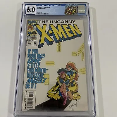 Buy The Uncanny X-Men 303 Newsstand Marvel Comics CGC 6.0 - Custom Label • 48.03£