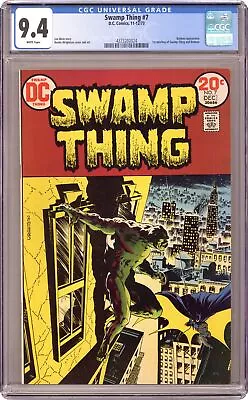Buy Swamp Thing #7 CGC 9.4 1973 4373202024 • 282.39£