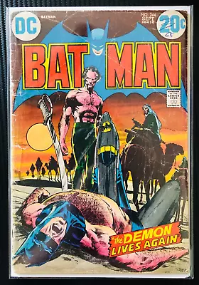 Buy Batman #244 1972 DC Battle W/ Ra's Al Ghul. Batman Kisses Talia Ghul : Low Grade • 39.47£