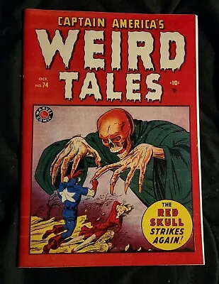 Buy Captain America's Weird Tales # 74  Classic Comic Book Photocopy  • 39.53£